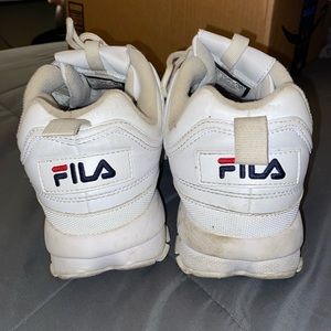 womens white filas
